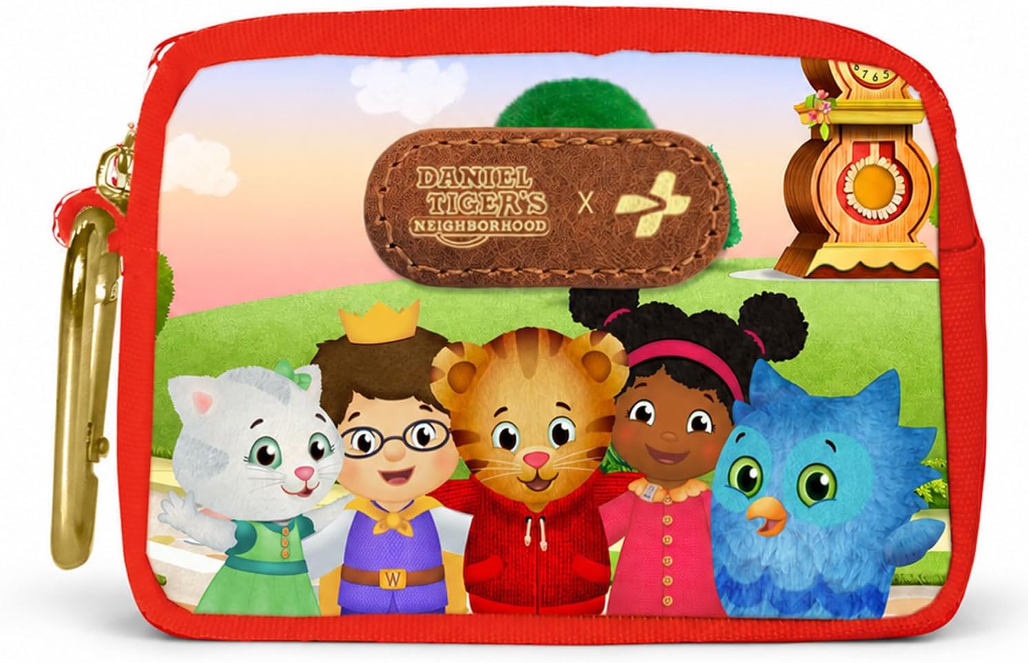 KeepGoing Daniel Tigerโs Small Travel First Aid Kit Kids โ 60 Pc. Mini First Aid Kit for Purse, Diaper Bag, & Backpack with Latex-Free Bandages โ 4 Oz., & 4.5 x 3.5 x 2 in, TSA-Approved