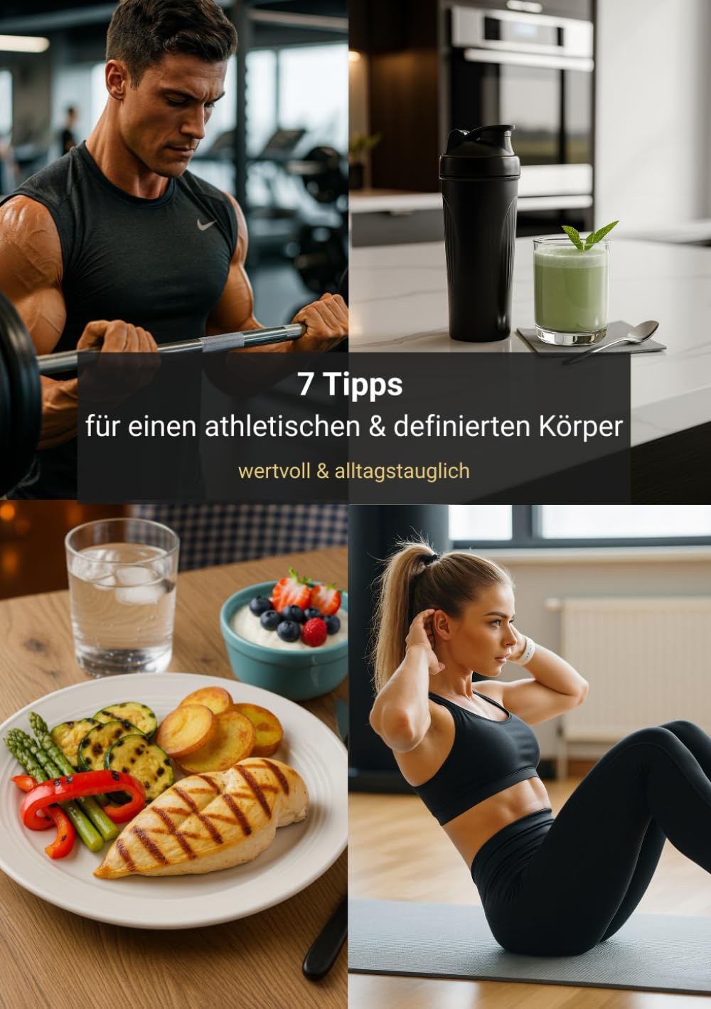 7 Tipps für einen athletischen und definierten Körper: wertvoll & alltagstauglich