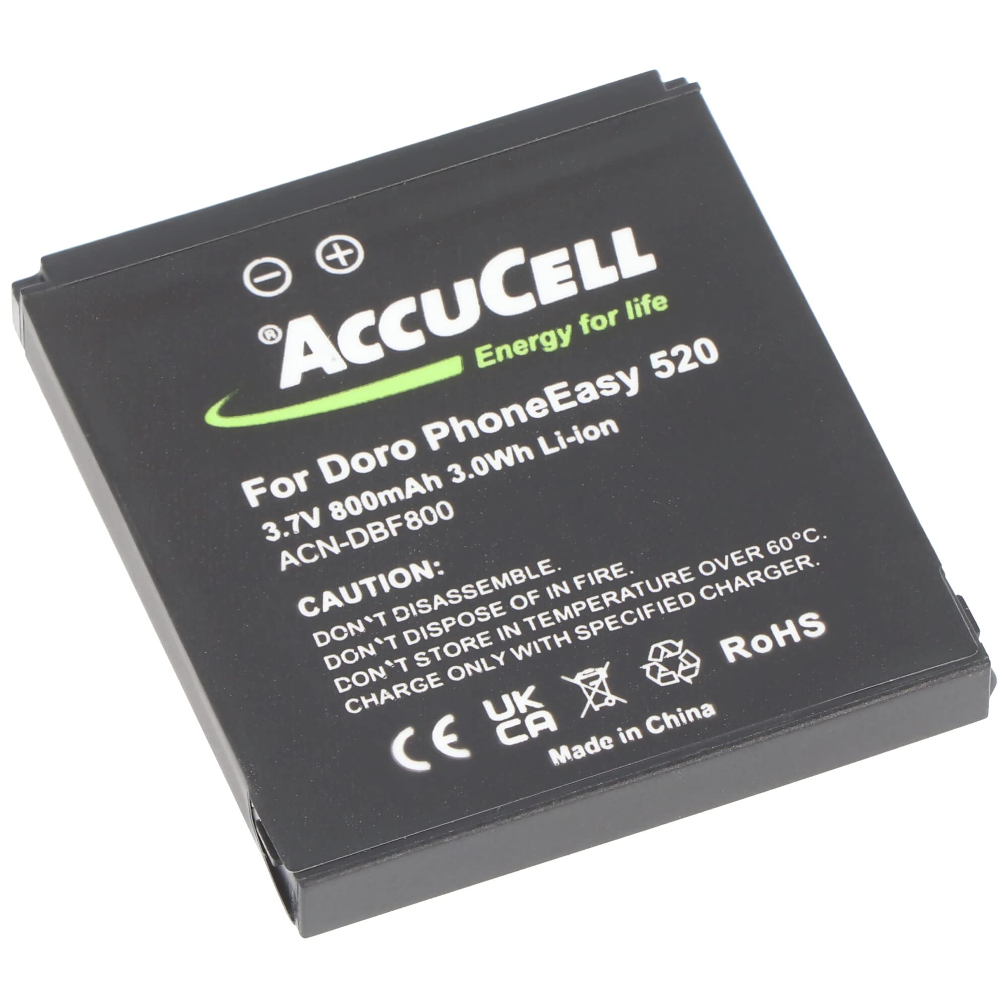 Batteria adatta per Doro PhoneEasy 520 DBF-800A, DBF-800B, DBF-800C, DBF-800D, DBF-800E