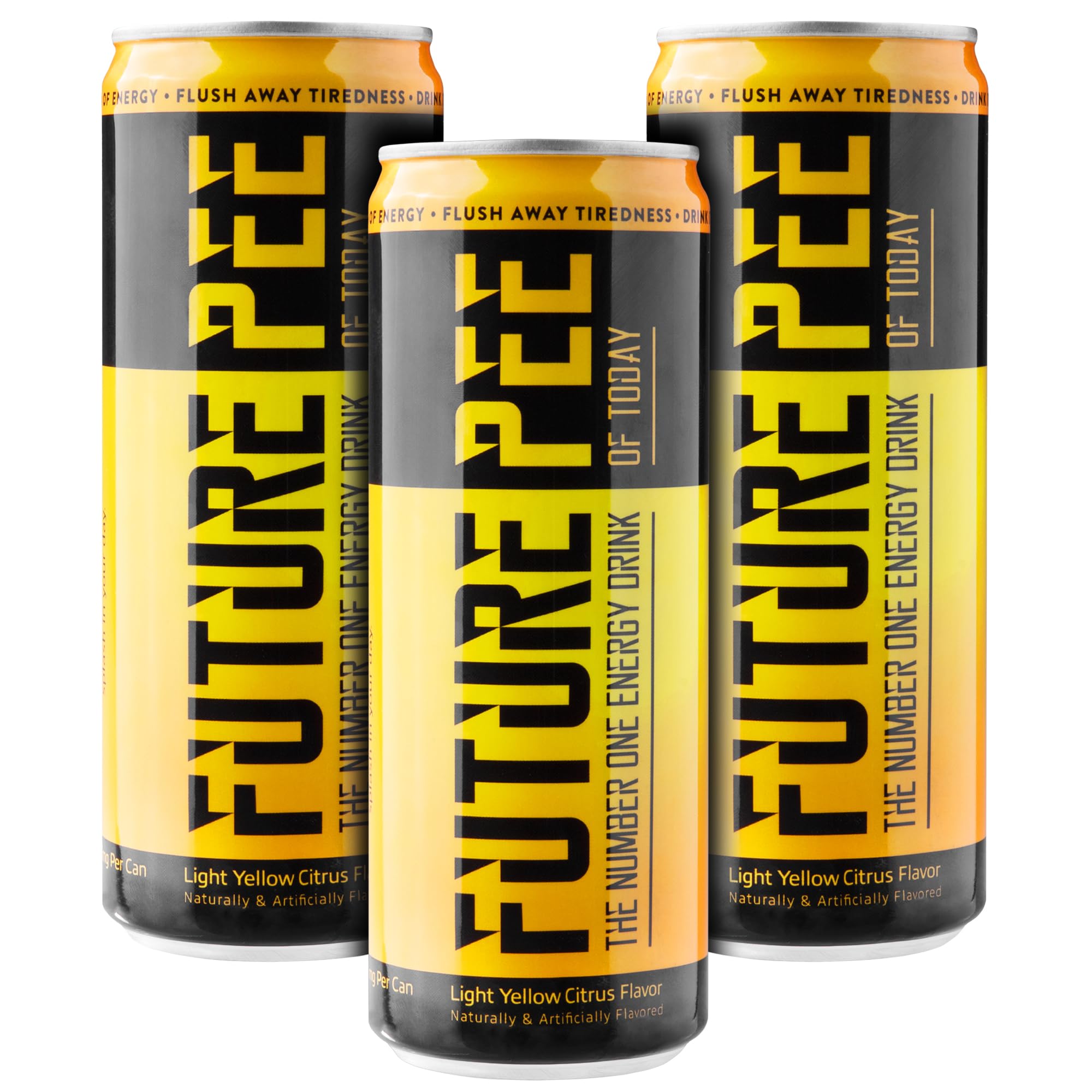 Vat19 Future Pee Energy Drink (3-Pack (12 oz), Citrus)