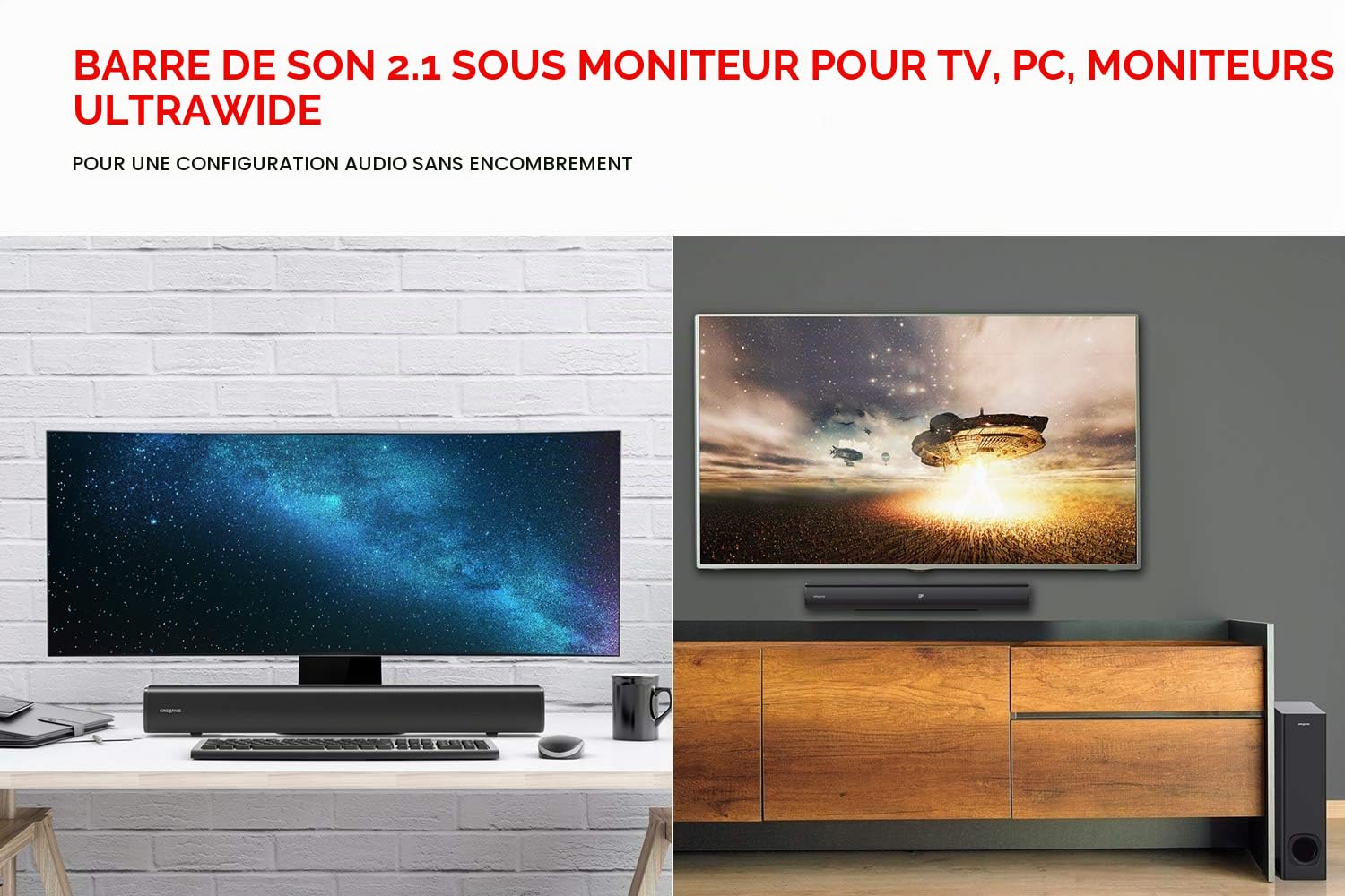 Soundbar Creative Stage 2.1