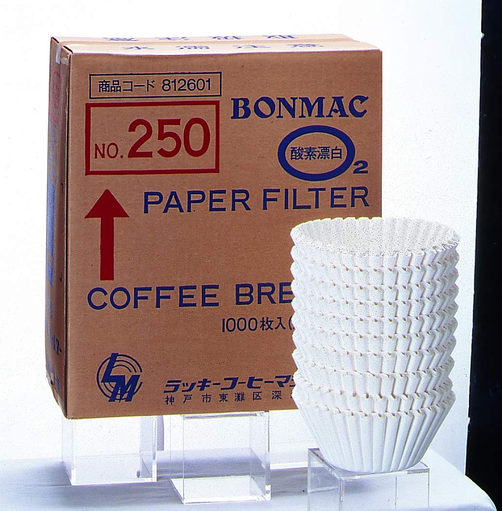 Amazon.co.jp: BONMAC (ボンマック) 業務用 コーヒー濾紙 立ロシ(25cm