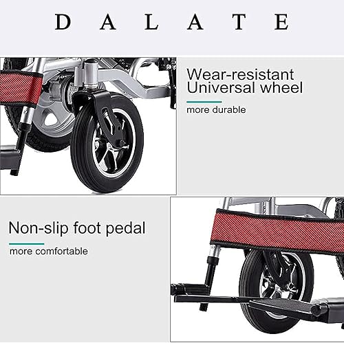 Miniatura 4 de NEOCHY Silla de ruedas portátil de moda plegable ligera portátil plegable eléctrica productos de cuidado de ancianos y vehículo de movilidad