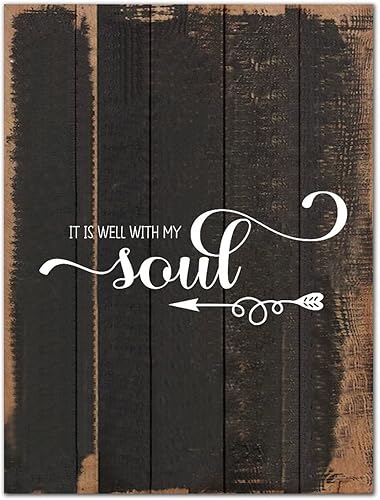 Miniatura 8 de Country Wood Sign Life Positive Quote Christian Saying Be Still Religious Quotes Wooden Wall Plaque Birthday Housewarming Gift for Porch Living Room