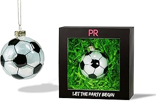 Party Rock | Soccer Ball Glass Ornament | Entertainment Collection