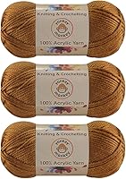 Vista 8 de Yonkey Monkey - Hilo acrílico de lujo, paquete de 3 unidades de 10.51 onzas para tejer ganchillo para manualidades (amatista 72)
