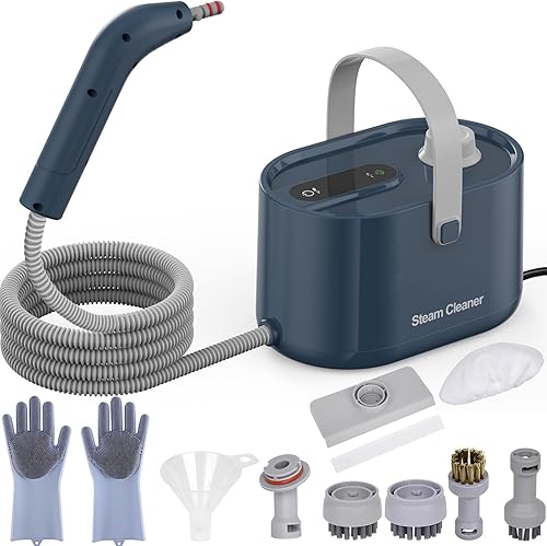 Miniatura 10 de Limpiador de Vapor de Mano, Limpiador de Vapor de Alta Presión de 2500W Multi-Superficie para Uso Doméstico, Vaporizador de Coche para Limpieza de