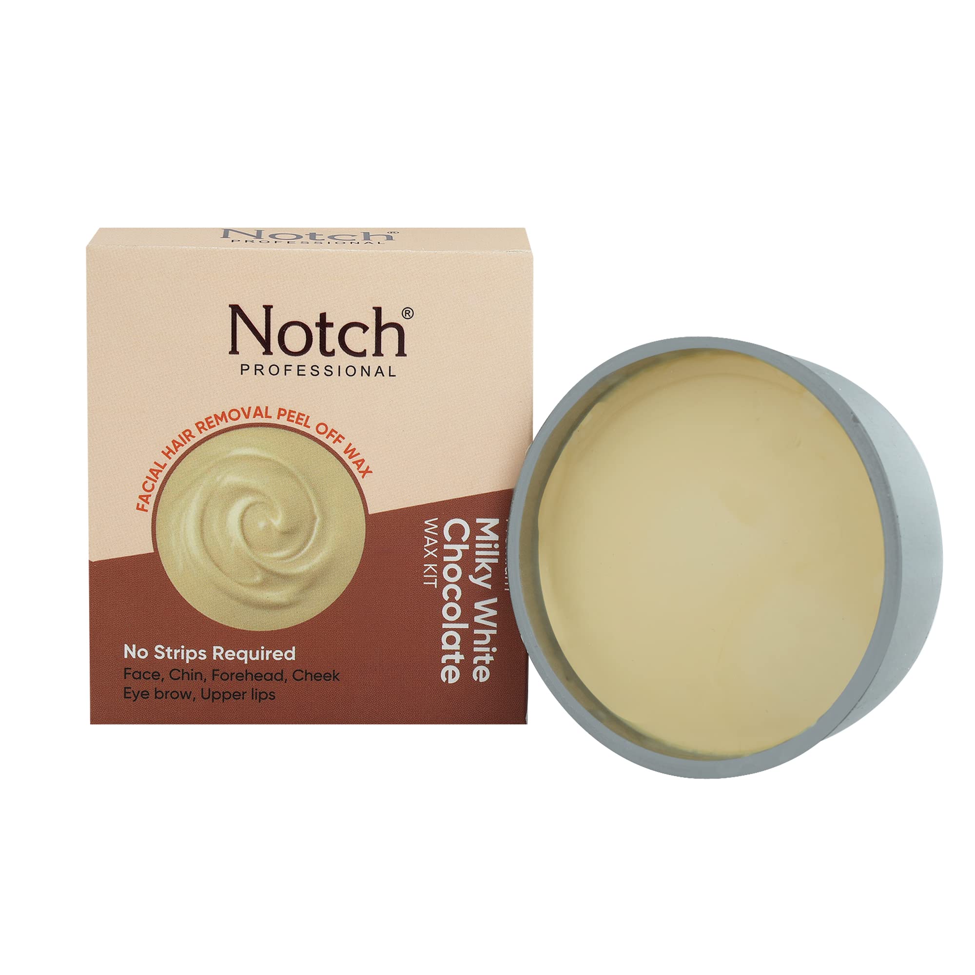 NOTCH No Strip White Chocolate Sensitive Areas Face & Body Katori Wax for Eyebrow/Upper Lips/Facial Hair/Bikni/Armpit/Underarms/Legs/Thigs Peel Off Hair Removal Wax(80Gram), for Women (B0BRSFDSFT) Amazon Price History, Amazon Price Tracker