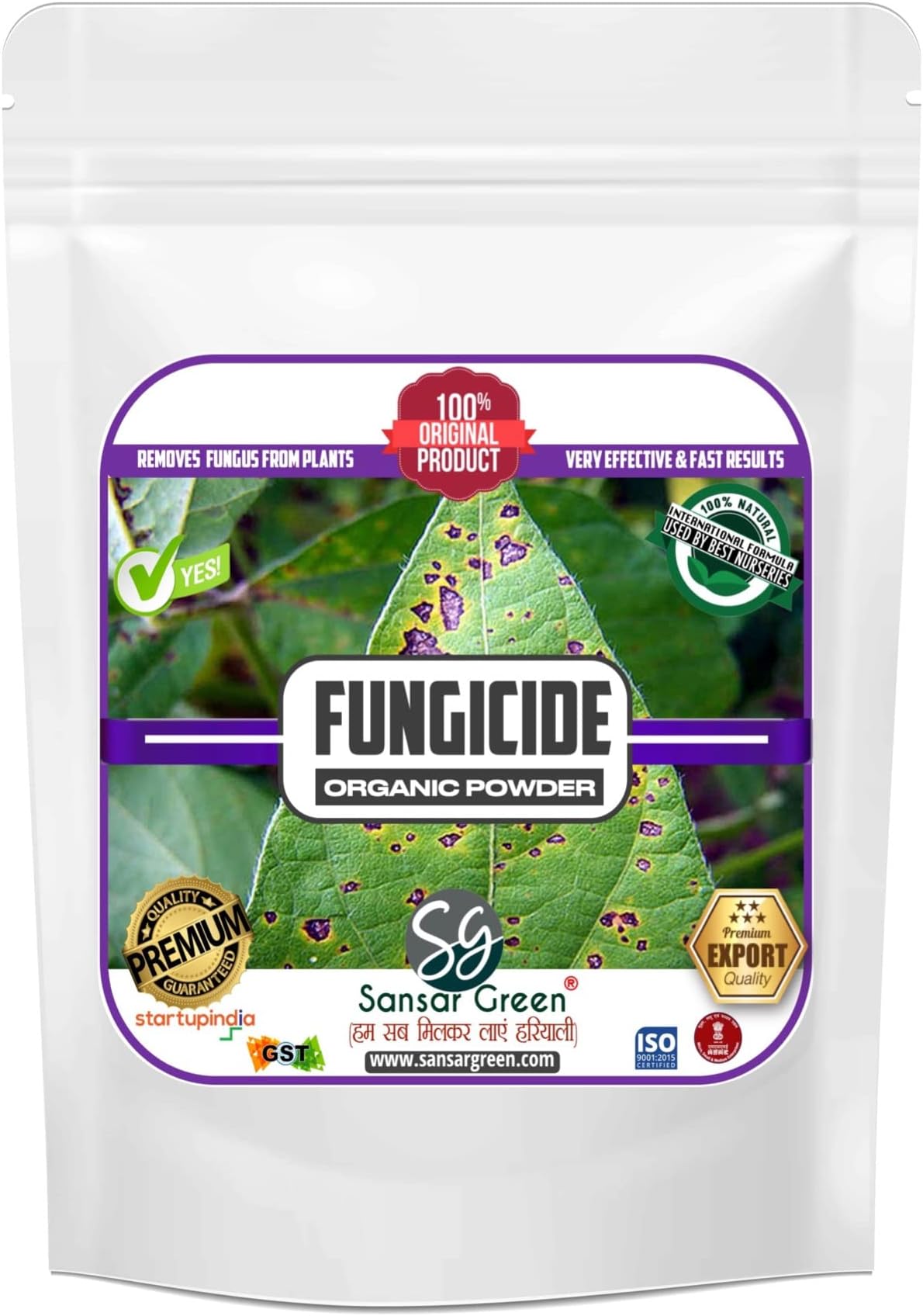 Organic Fungus remover used to kill parasitic fungi or their spores (100 gm)