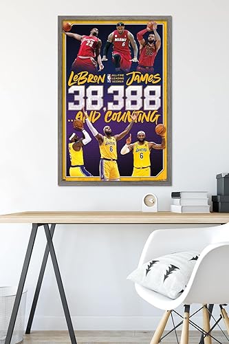 Miniatura 6 de Trends International NBA League - LeBron James All-Time Scoring Leader Wall Poster