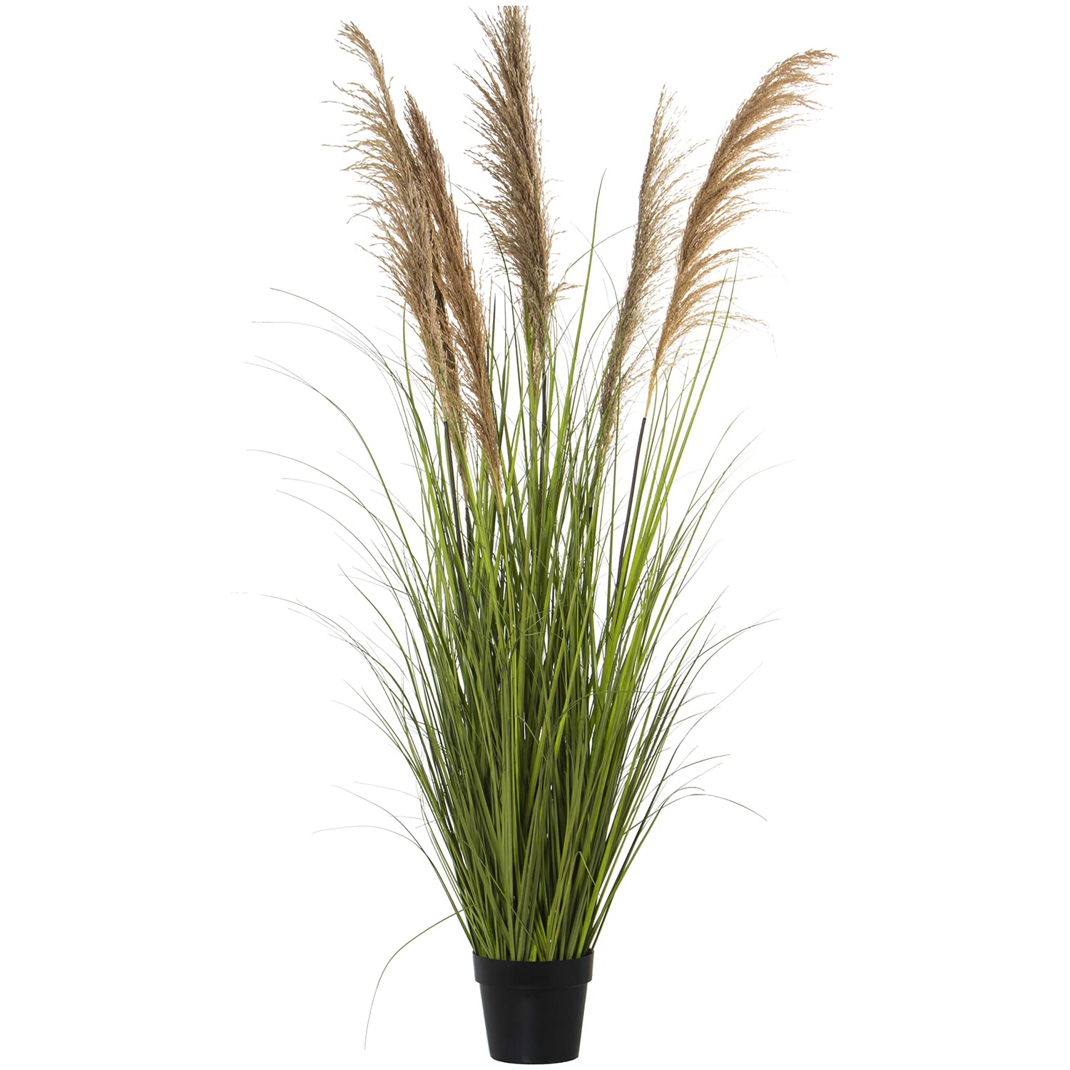 Plante artificielle de canne en PU haut de gamme DRW design vegetal vert et naturel