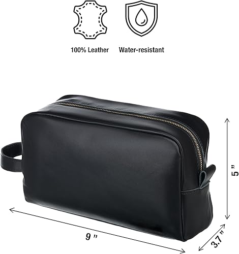 Miniatura 2 de Awesometik Geniune - Bolsa de viaje para hombre, organizador de artículos de aseo personal, neceser para hombres, artículos esenciales de viaje, kit