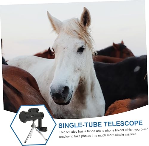 Miniatura 3 de OSALADI Telescopios monoculares telescopios monoculares telescopios monoscopio telescopio mirascopio monotub telescopio de alta definición