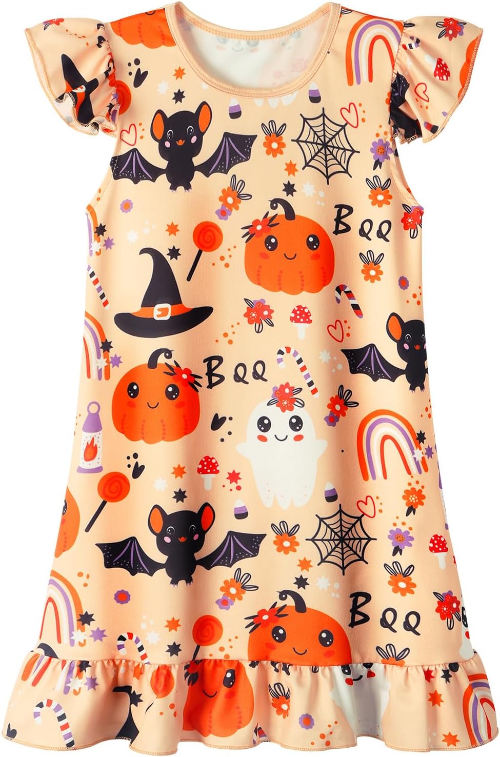 WonderBabe Girls Nightgowns Unicorn Pajamas for girl Mermaid Sleepwear Toddler Nightgown Night Sleep Dress Clothes