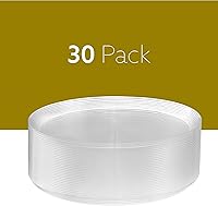 Vista 90 de [30 Pack 16 OZ Bowls] Edge Collection Mint Green Plastic Party Soup Bowls Premium heavyweight Elegant Disposable Tableware Dishes