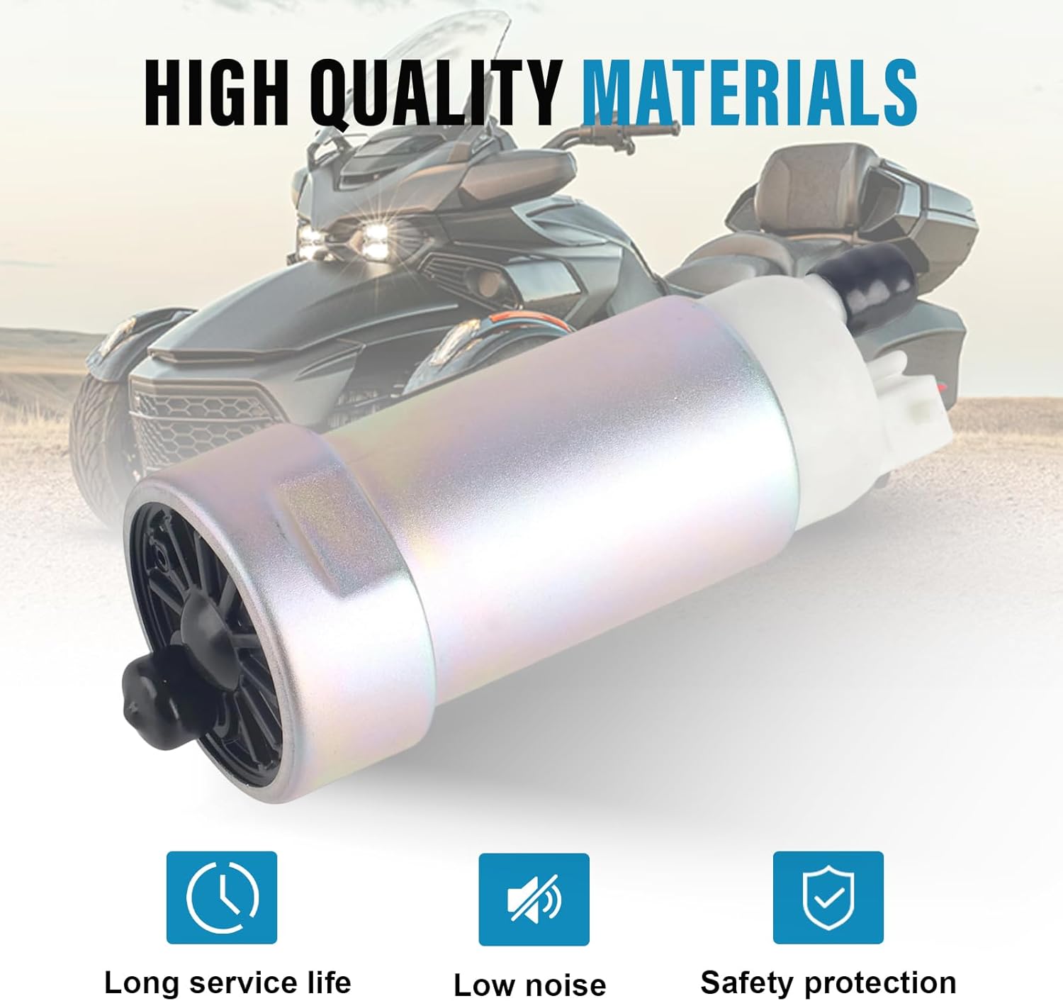 709000088 Fuel Pump Compatible with CAN-AM Spyder F3 / GS/RS/RT/RTS/ST/STS 2008-2024 Replaces 709000370 709000498 219800299