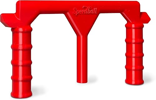 Speedball Base Boss, rojo para cerámica y cerámica