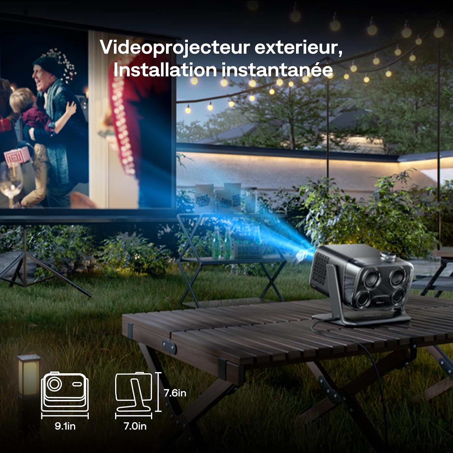 Qualité sonore Dolby Audio et configuration facile