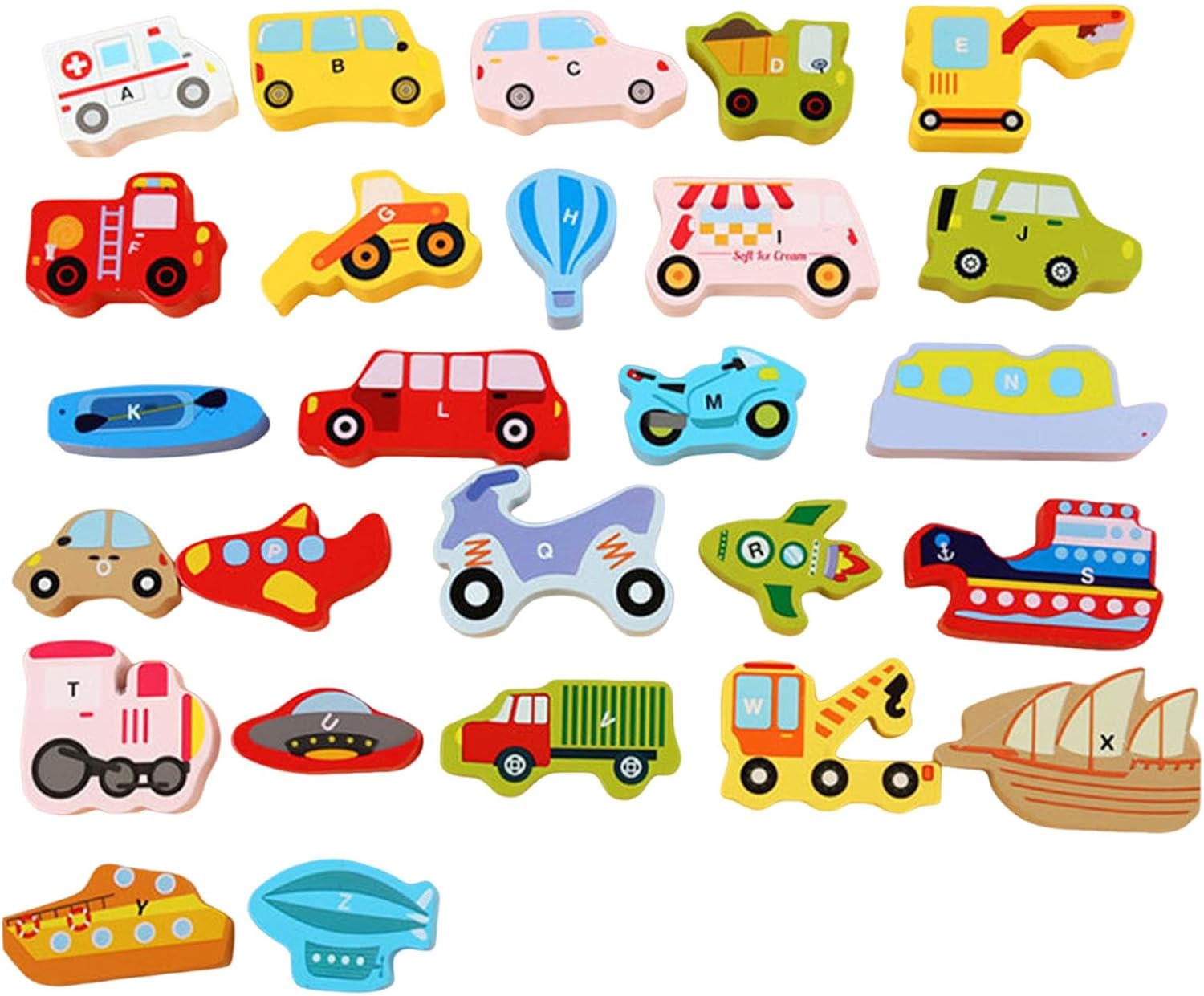 Wooden Stacking Blocks – Educational Building Toys for Balance Training and Fine Motor Skill Development, Made from Natural Wood, Ideal for Everyone and Animal-Themed Play