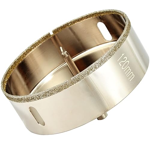 Vista 51 de Sierra perforadora de diamante de 3/4 pulgadas con broca piloto, brocas para azulejos de porcelana, granito, cerámica, mármol, vidrio, piedras