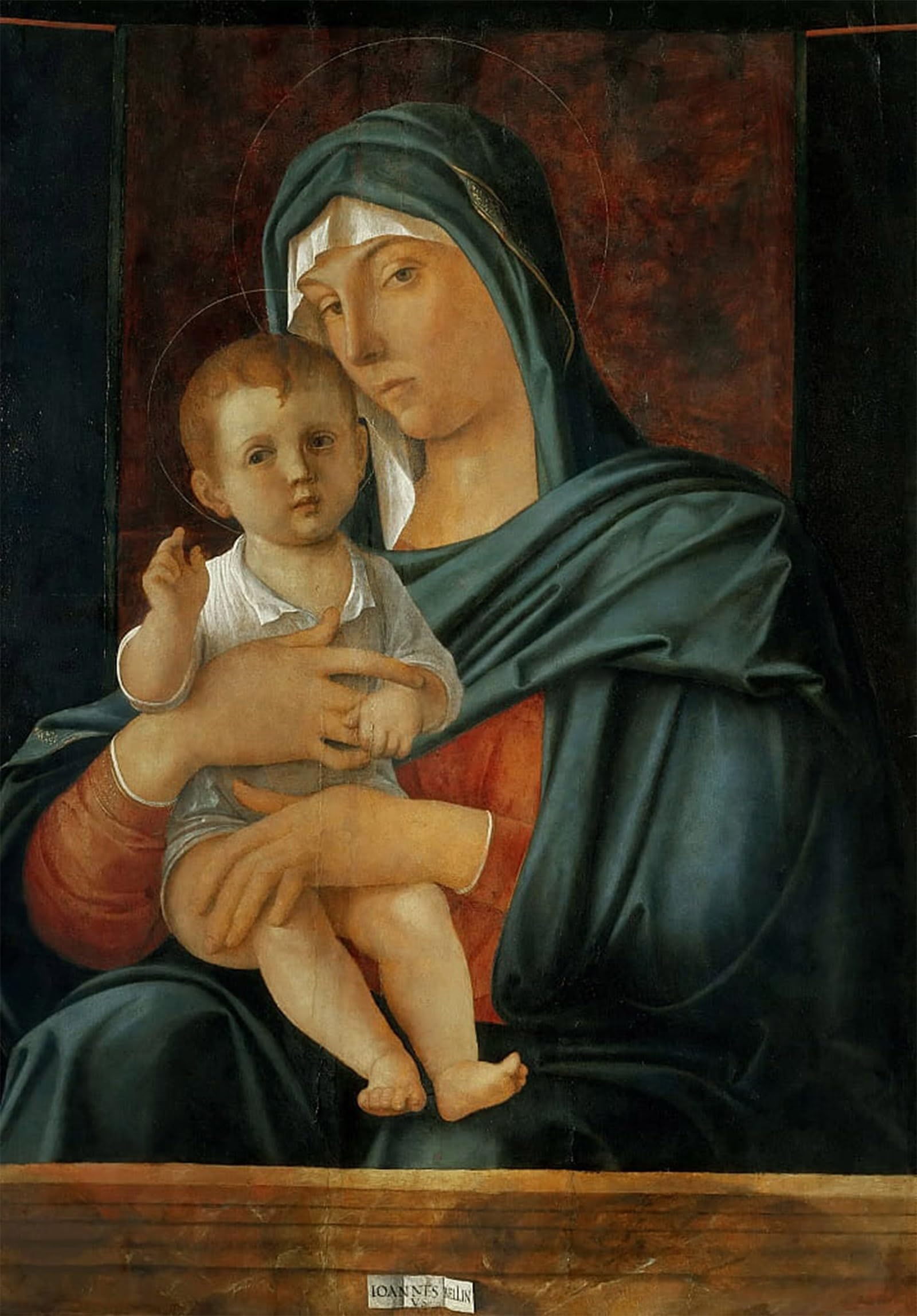 POSTERIIk Famous Animal Posters Vintage Picture the Virgin and Child by famous artist Modern Wall Decor for Home Decor 60x90cm