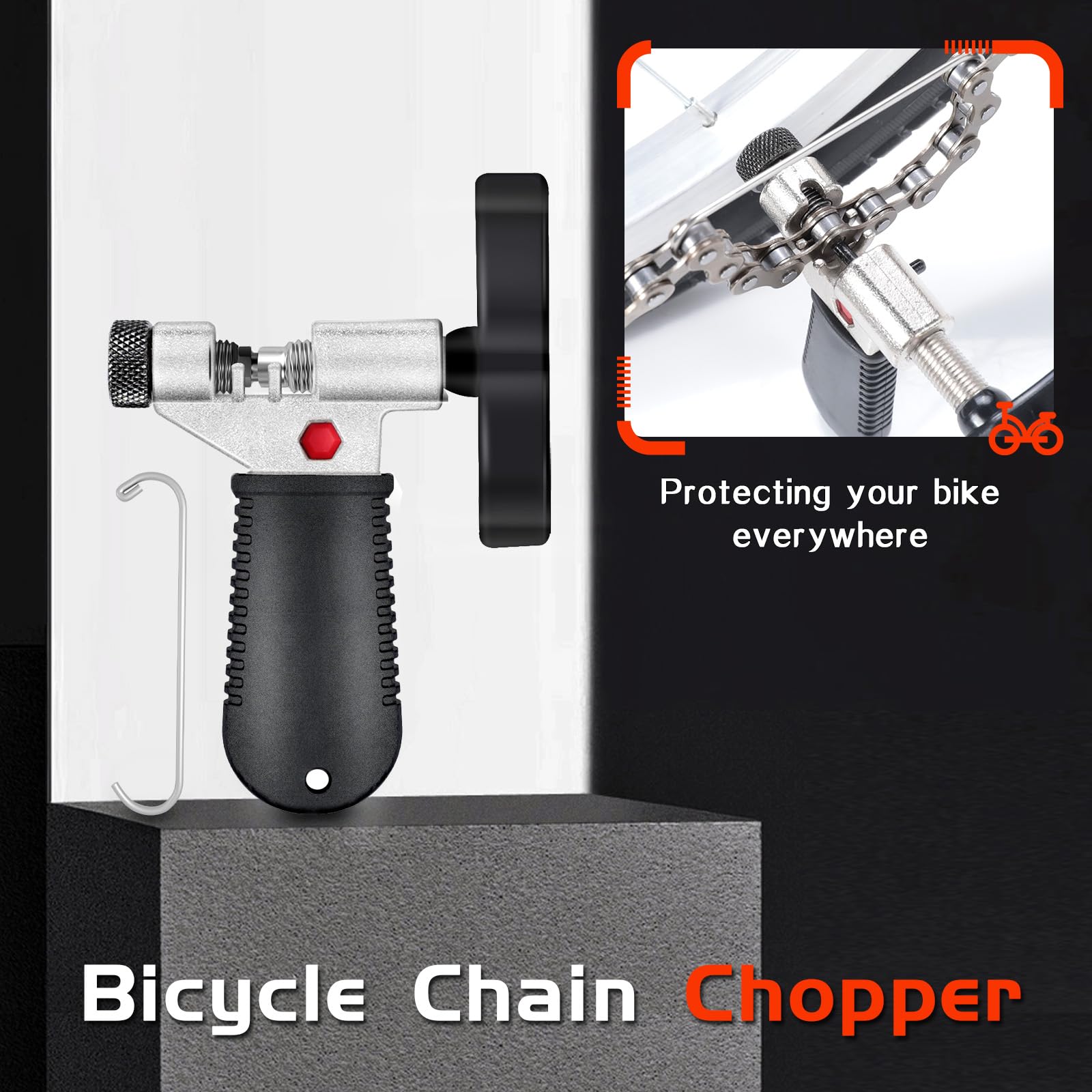 Kit D'outils De Réparation De Chaîne De Vélo - Coupe-chaîne, Pince, Indicateur D'usure - Pour Chaînes 6 à 10 Vitesses