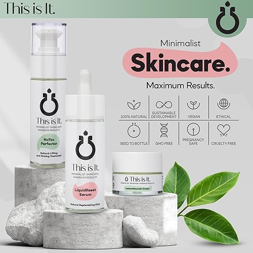 Miniatura 5 de InstantNourish Cream – Hidratación 24H y soporte de barrera | Botánicos activos patentados | Destilación molecular | Rosa búlgara, colágeno y ácido