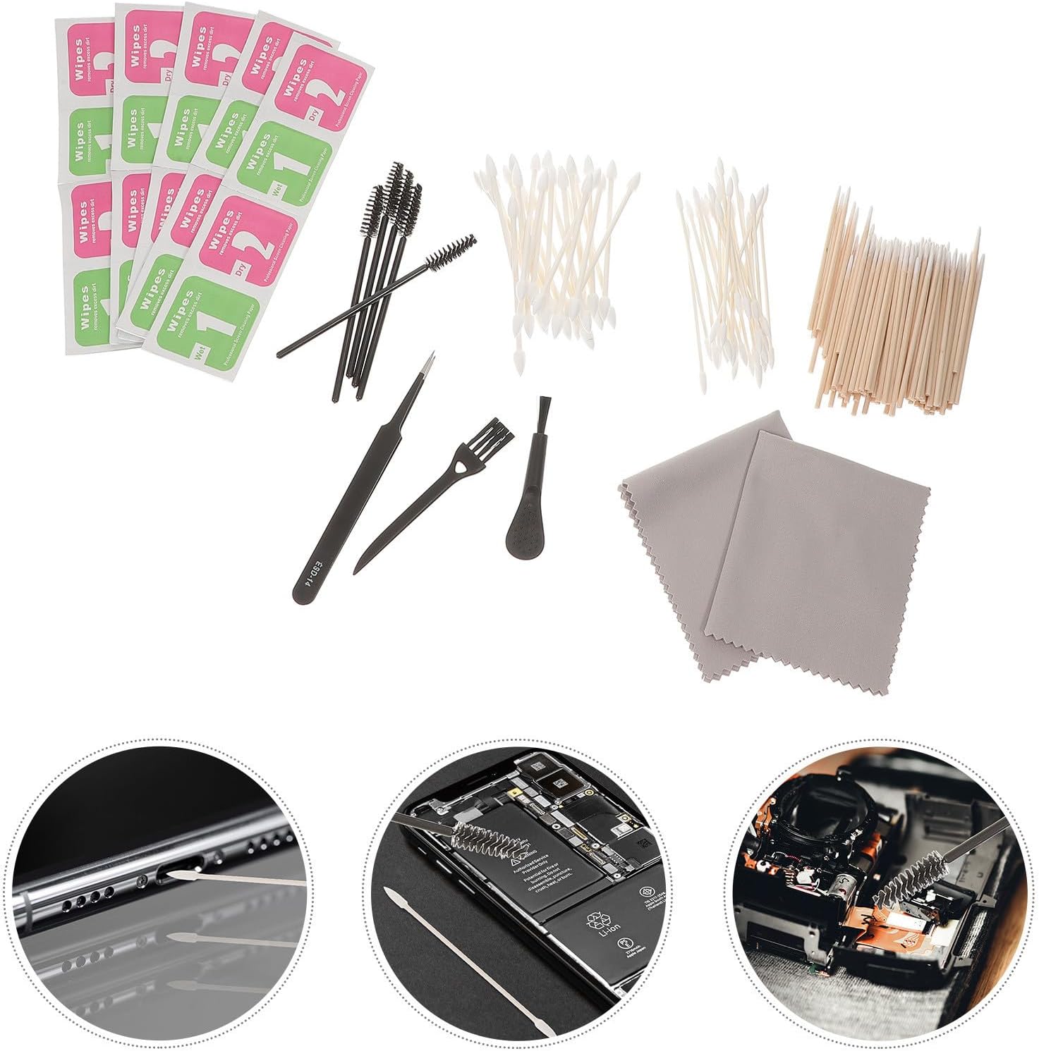 Headphone Cleaning Kit Brush Set for Headset and Controllers