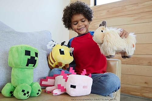 Vista 35 de Mattel Minecraft - Muñecos suaves de peluche básicos, inspirados en videojuegos, juguetes coleccionables, regalos para niños y fanáticos a partir