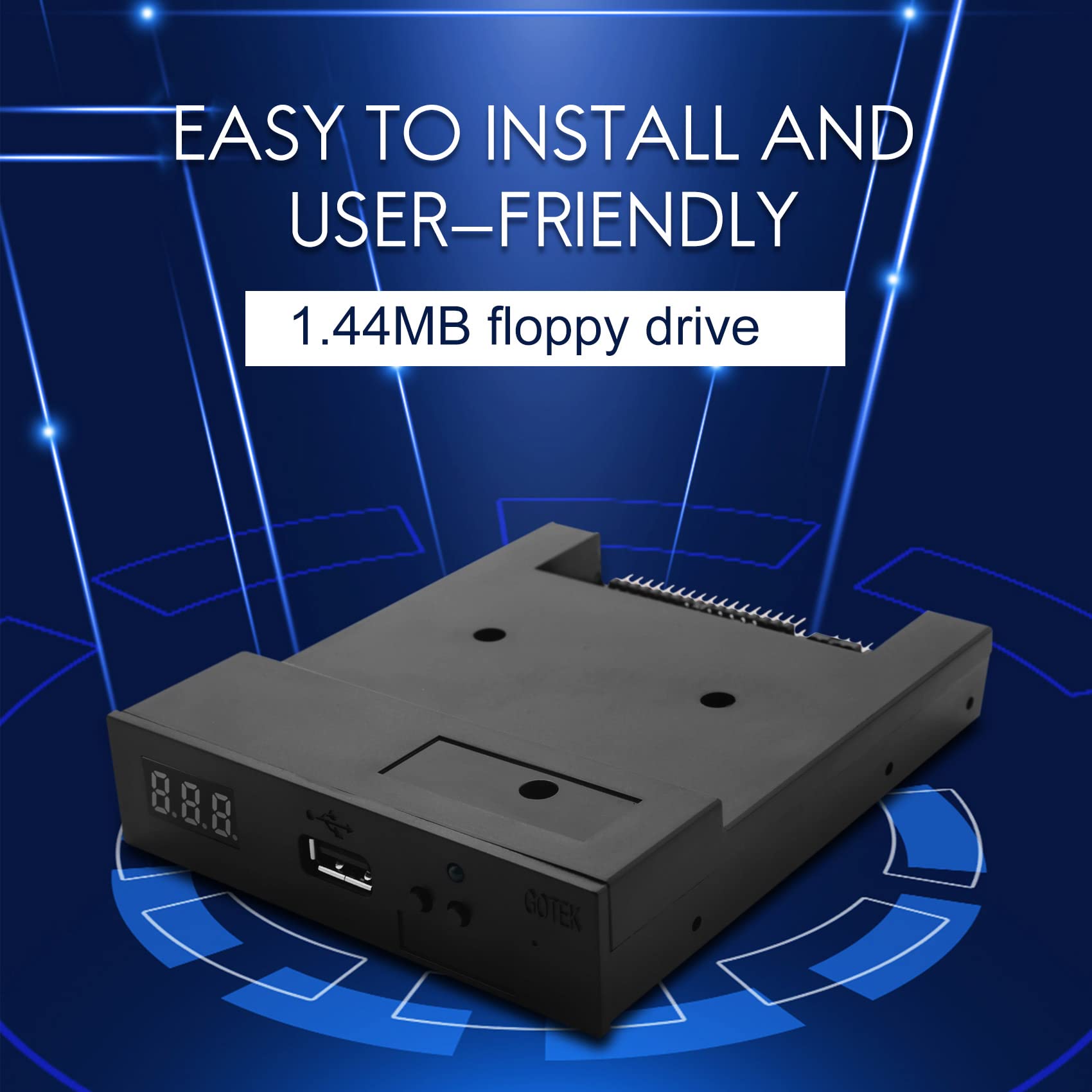 SFR1M44-U100K Nero 3.5 Pollici 1.44 MB USB SSD EMulatore di Disco Floppy per KORG Tastiera Elettronica GOTEK