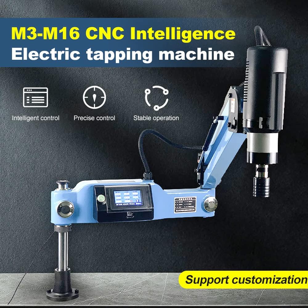 Electric Tapping Machine M3—M16 312 Rpm CNC Rocker Arm Intelligent Automatic Tapping Machine Tool