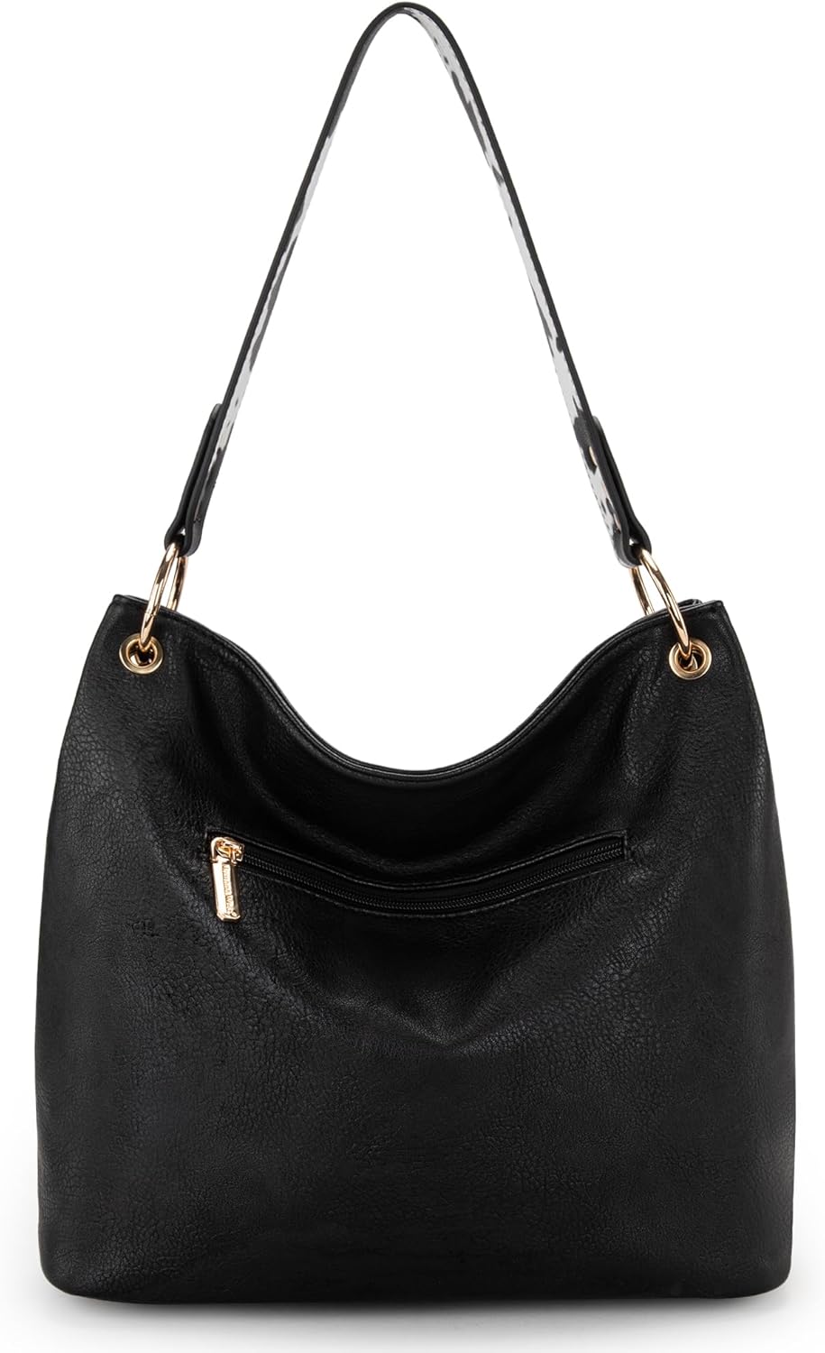 Montana West Hobo Bag for Ladies Shoulder Handbags with Back Pocket | Purses, with Zipper, Purses, with Zipper - Image 5