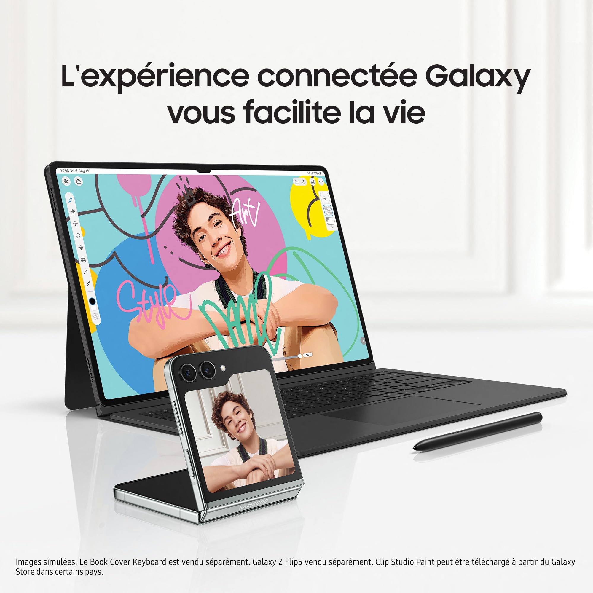 Tablette tactile Samsung Galaxy Tab S9 11 Wifi 256 Go Anthracite