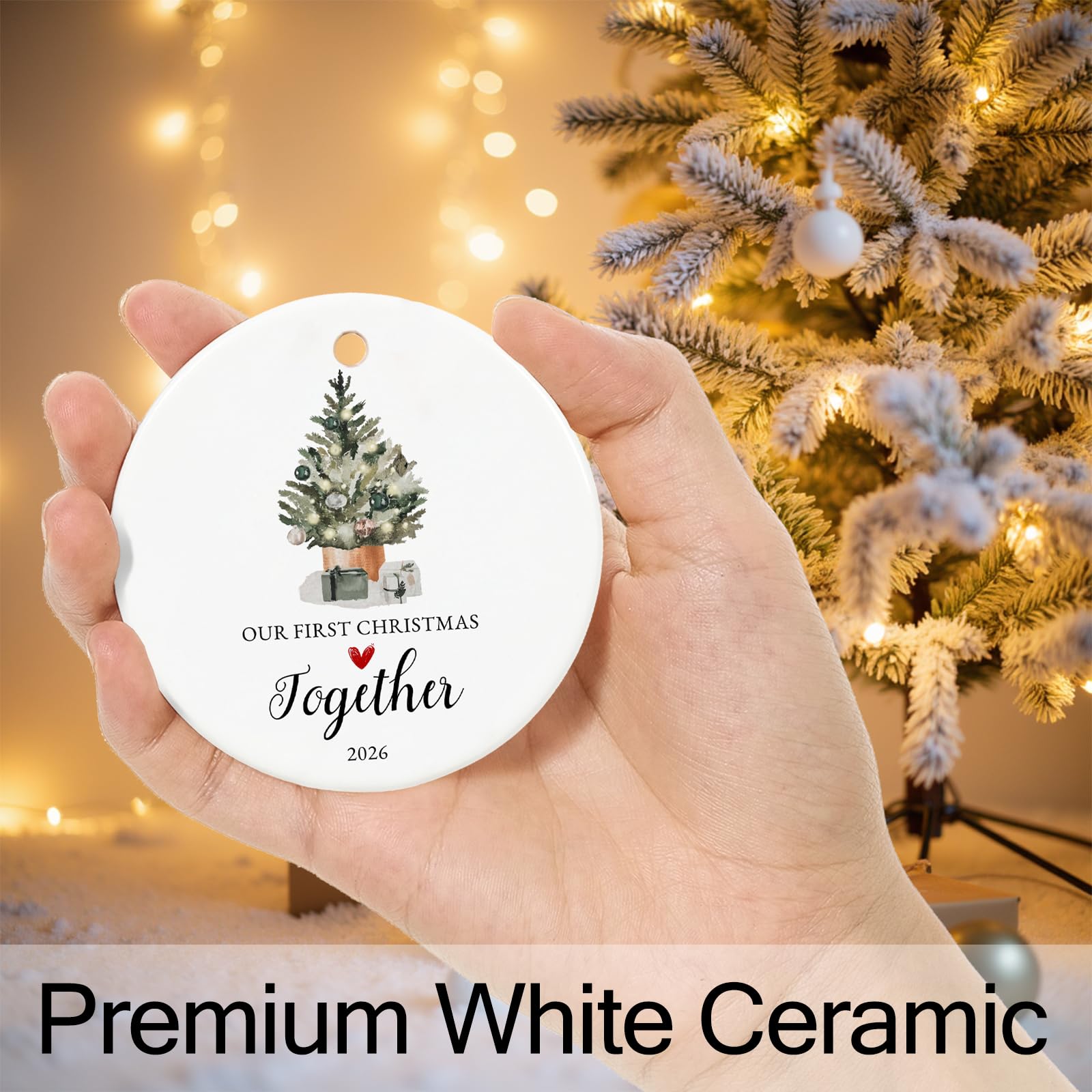 Amazon.com: Our First Christmas Together Ornament 2026 1st