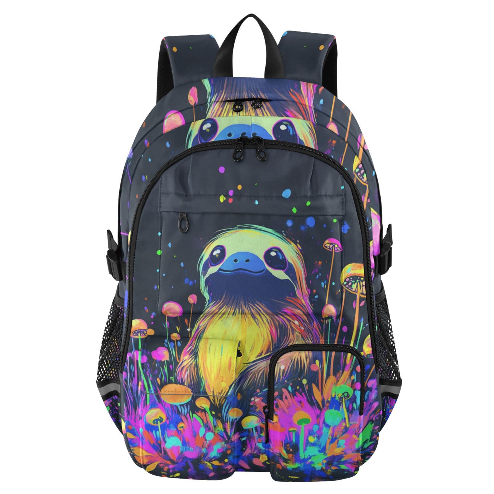 Mochila para laptop de 17.5 pulgadas grande impermeable escolar 8