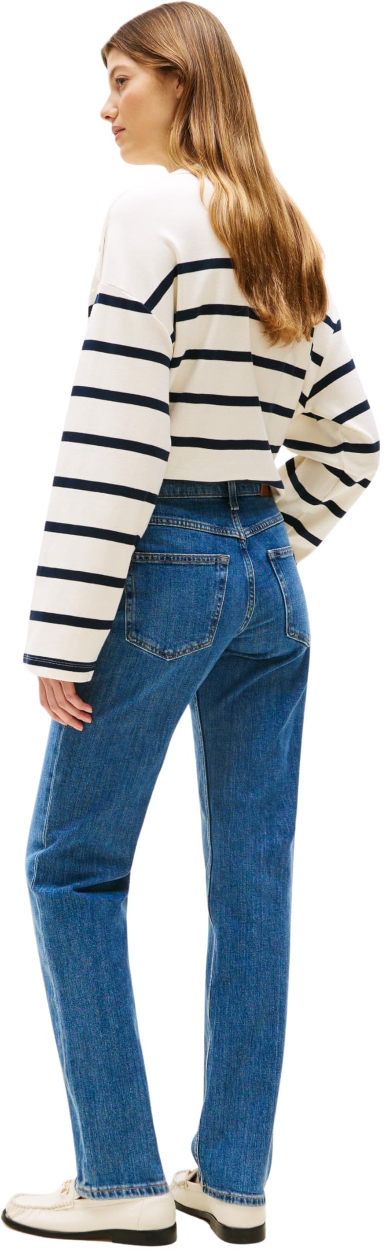 Tommy Hilfiger Damen Jeans Hose Classic Straight Fit