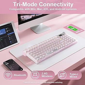 ♡ hyks04♡ Amazon.com: Odpaltoy F98pro 95Key Hot-Swappable Mechanical