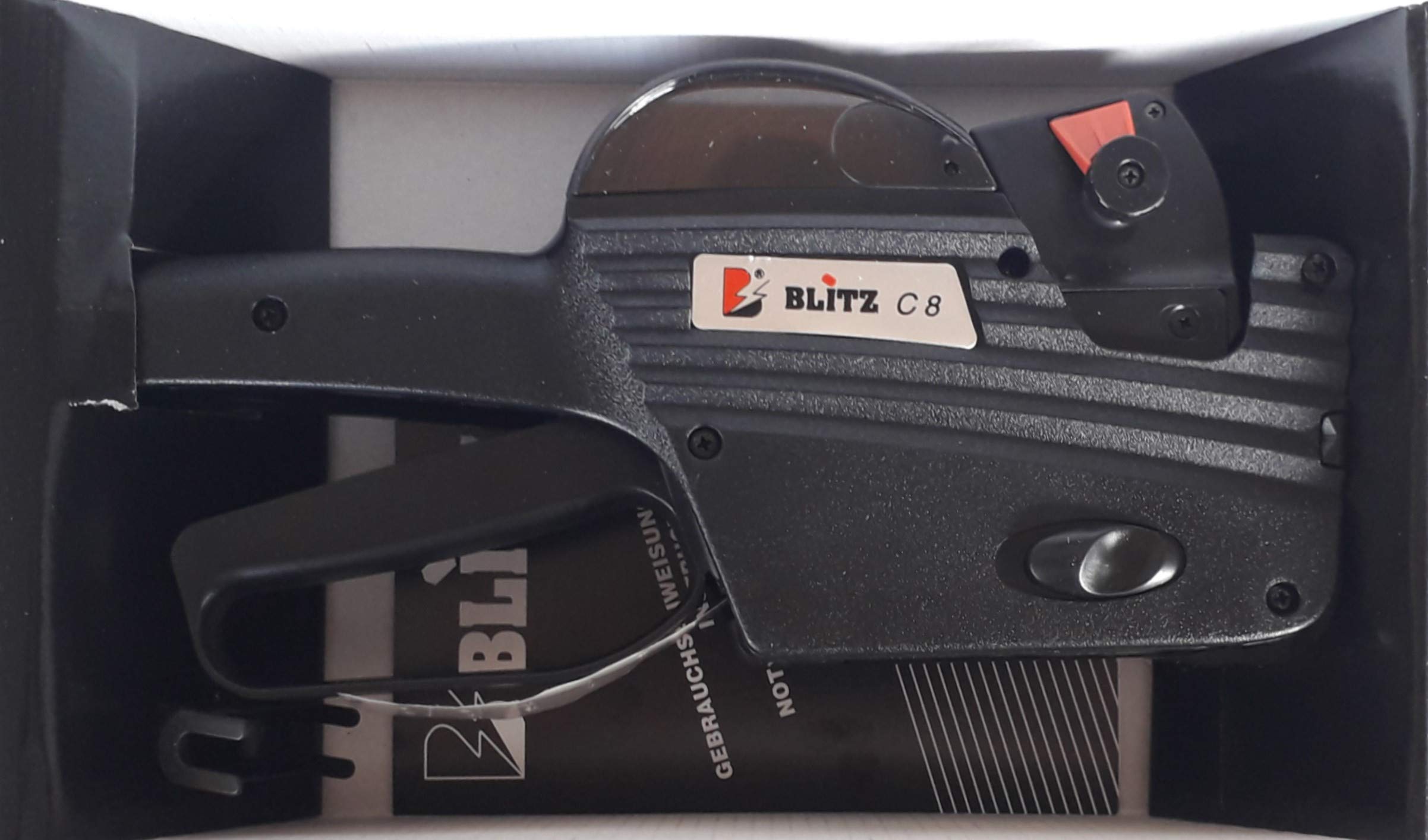 Prezzatrice Blitz C8 Colore Nero - 8 Caratteri per Una Linea di Stampa