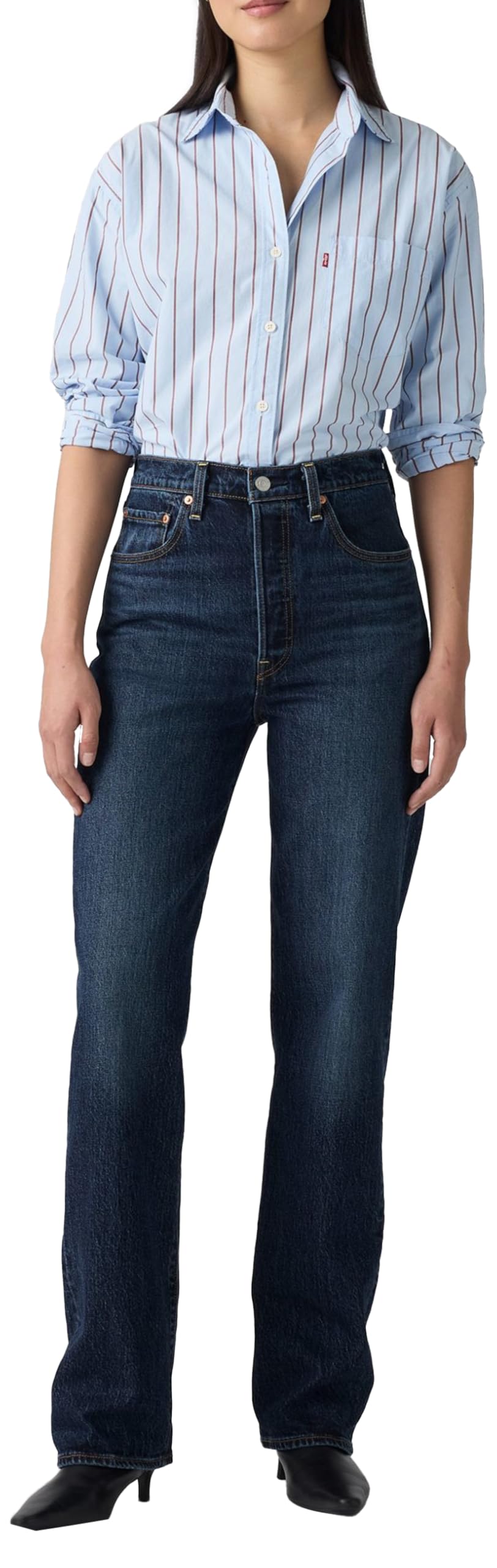 Levi's Damen Ribcage Full Length Jeans