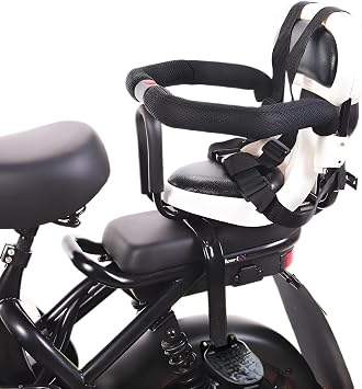 Rear Kids Bike Seat, Child Seat for Adult Bike, City Road Seat for Kids Back Mount, Seat for Kids Rear Frame Mounted Baby Bike Seats Kids for Most Bicycle Electric Motorcycle with Frames