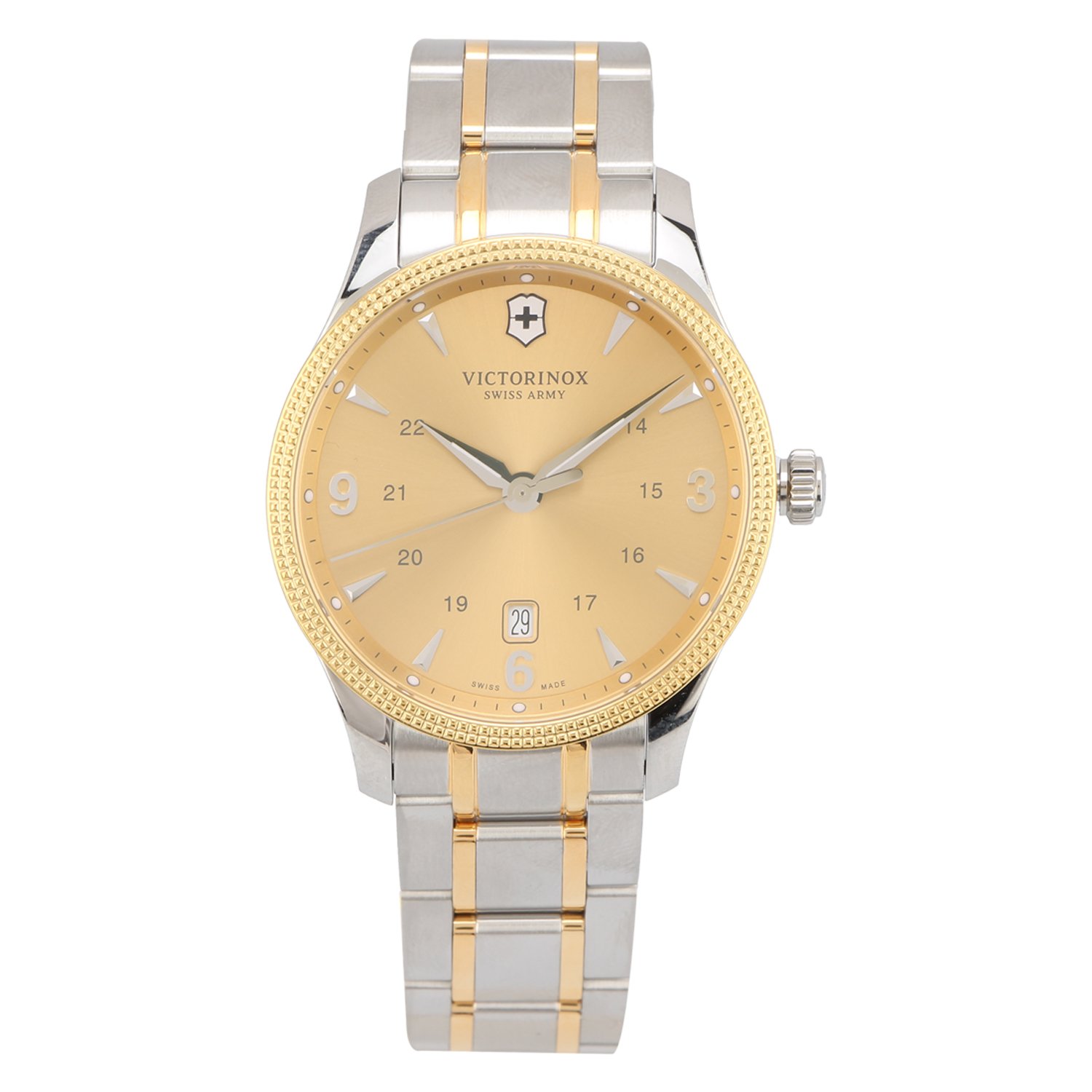 Victorinox Stainless Steel Analog Champagne Dial Men Watch-249092.1, Multi-Color Band (B076BKKK2B) Amazon Price History, Amazon Price Tracker