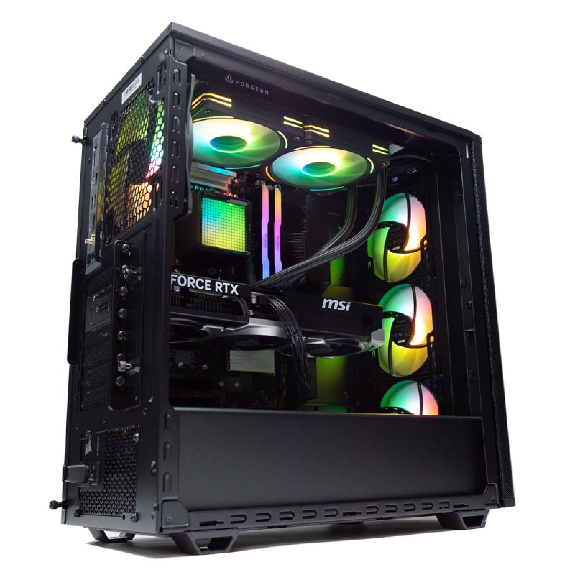 PcCom Ultimate PC Gaming Ryzen 7 9800X3D, RTX 5080, 32GB RAM, 2TB SSD M.2, Windows 11 Pro, Ordenador Gaming Alto Rendimiento 4K Streaming