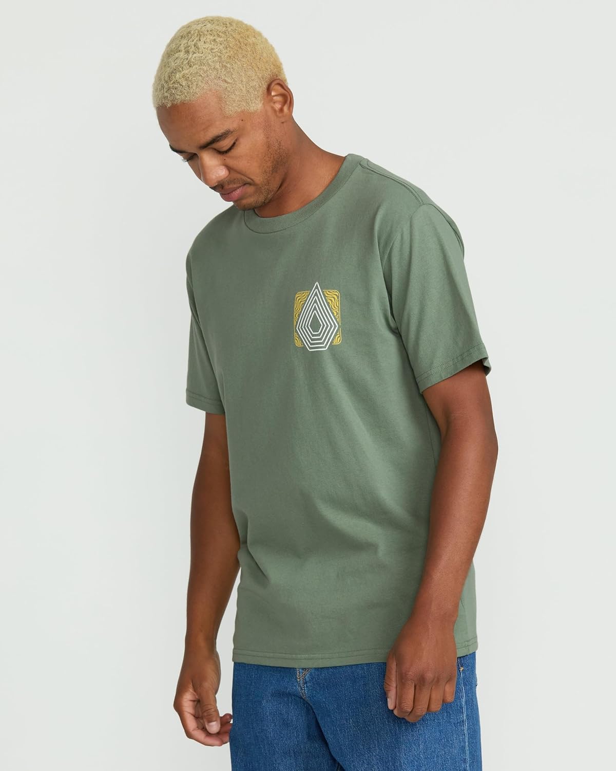 Volcom Plated T-Shirt - Light Olive