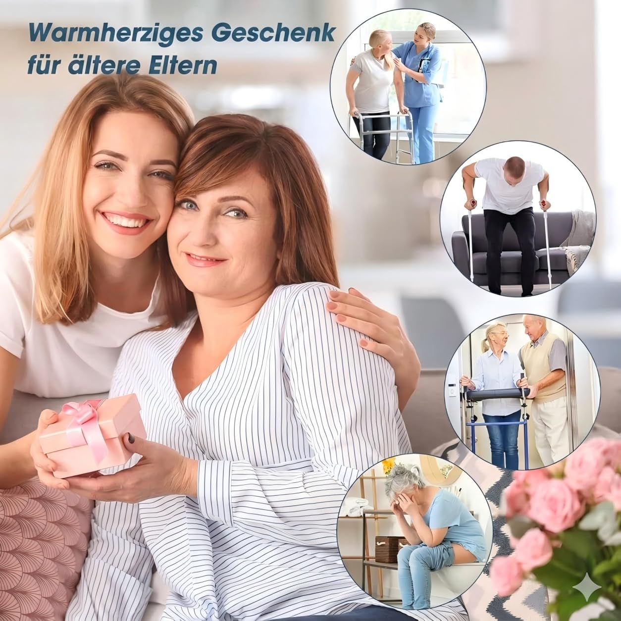 Verbesserter Dusch-Haltegriff, Haltegriffe für Badewannen und Duschen, 190 kg, extra starker Saugnapf-Duschgriff, Sicherheits-Stabilität, Handicap-Haltegriffe, Duschgriffe für ältere (HB-2P)
