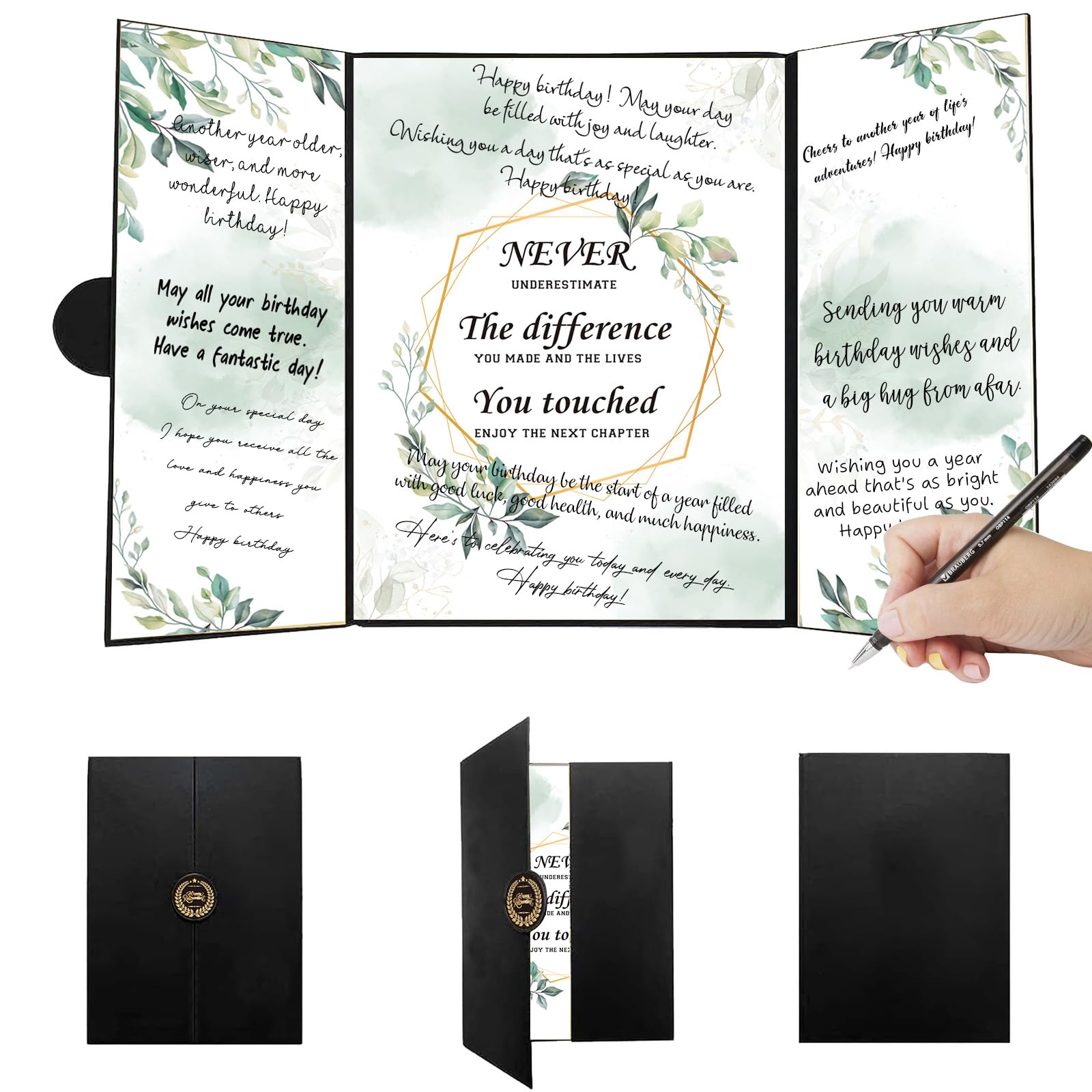 Retirement Party Decorations, Happy Retirement Guest Book Alternative Decorations for Men and Women, Farewell Party Supplies Going Away Present for Office Coworker