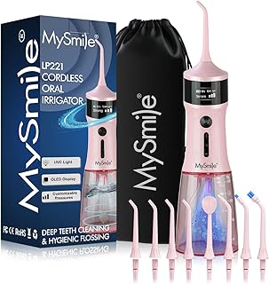 MySmile LP221 Wasserflosser, UVC, OLED-Display