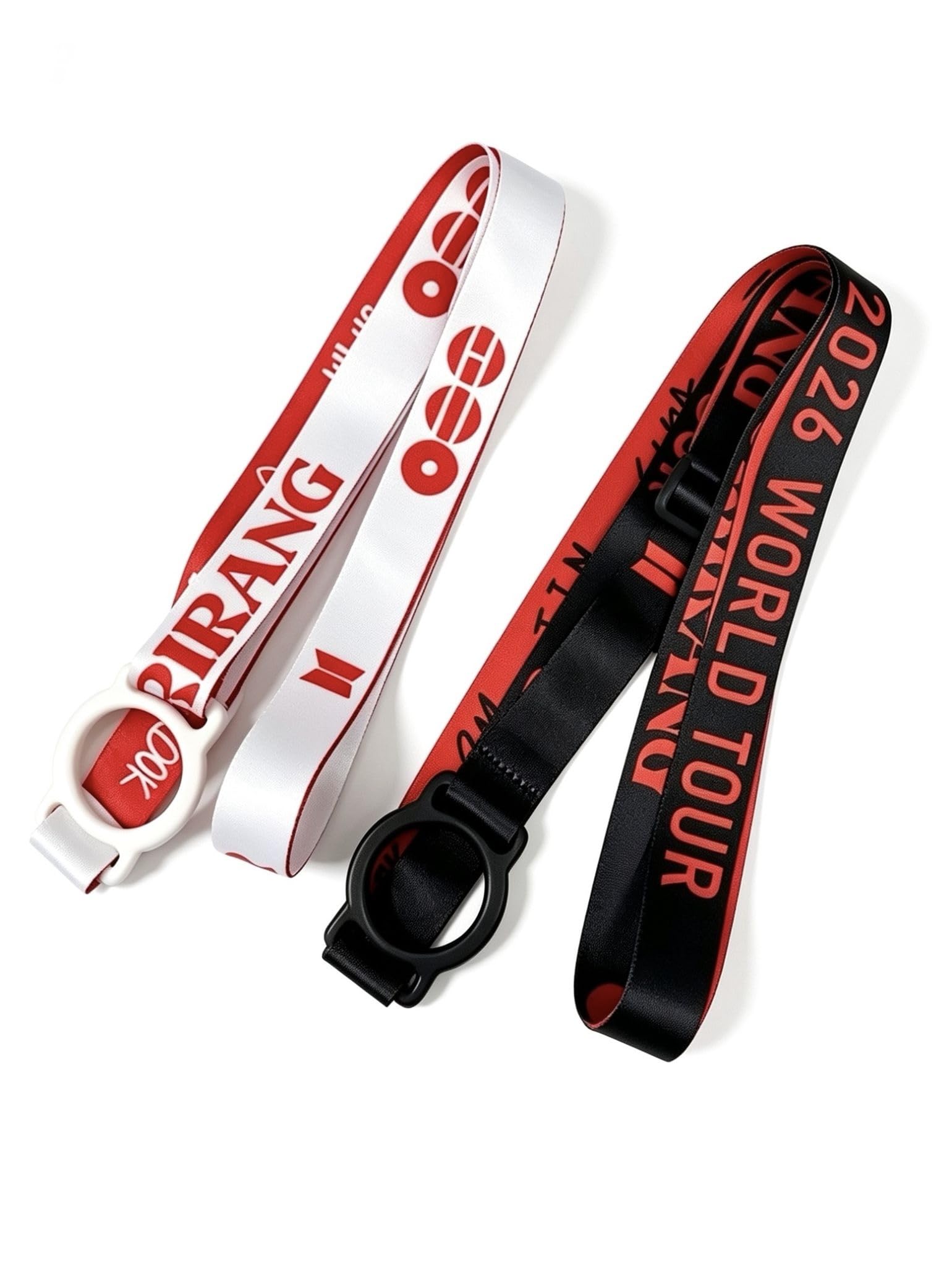 JUNIORE K-pop Lightstick Verstellbarer Schultergurt XL Crossbody-Schlüsselband-Halter Zubehör 200 cm