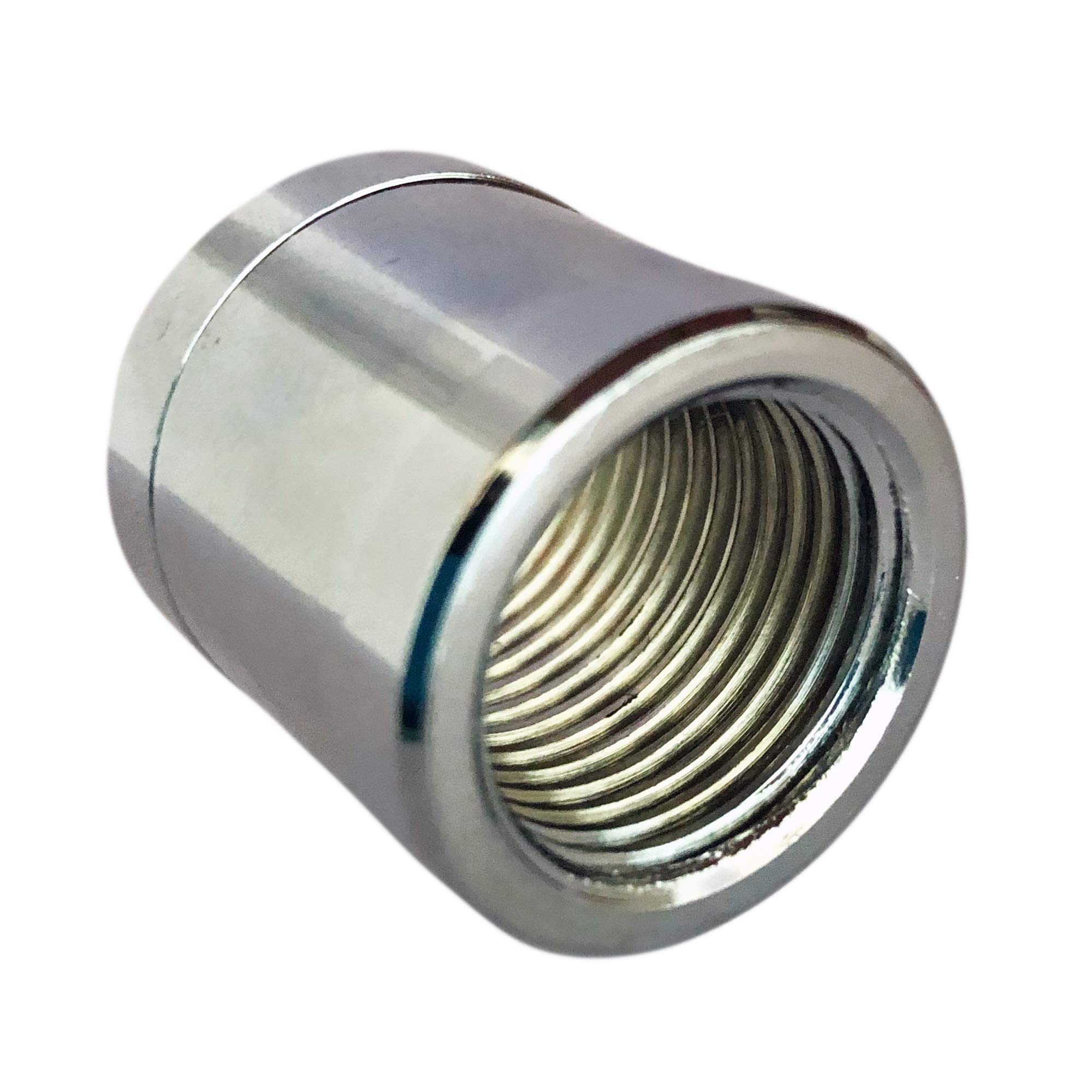 IMODA Brass Socket Fitting Coupling with 1/2 Inch Female Thread 1 Inch Diameter Chrome Plated Connector Adapter (B07MRK7TTF) Amazon Price History, Amazon Price Tracker