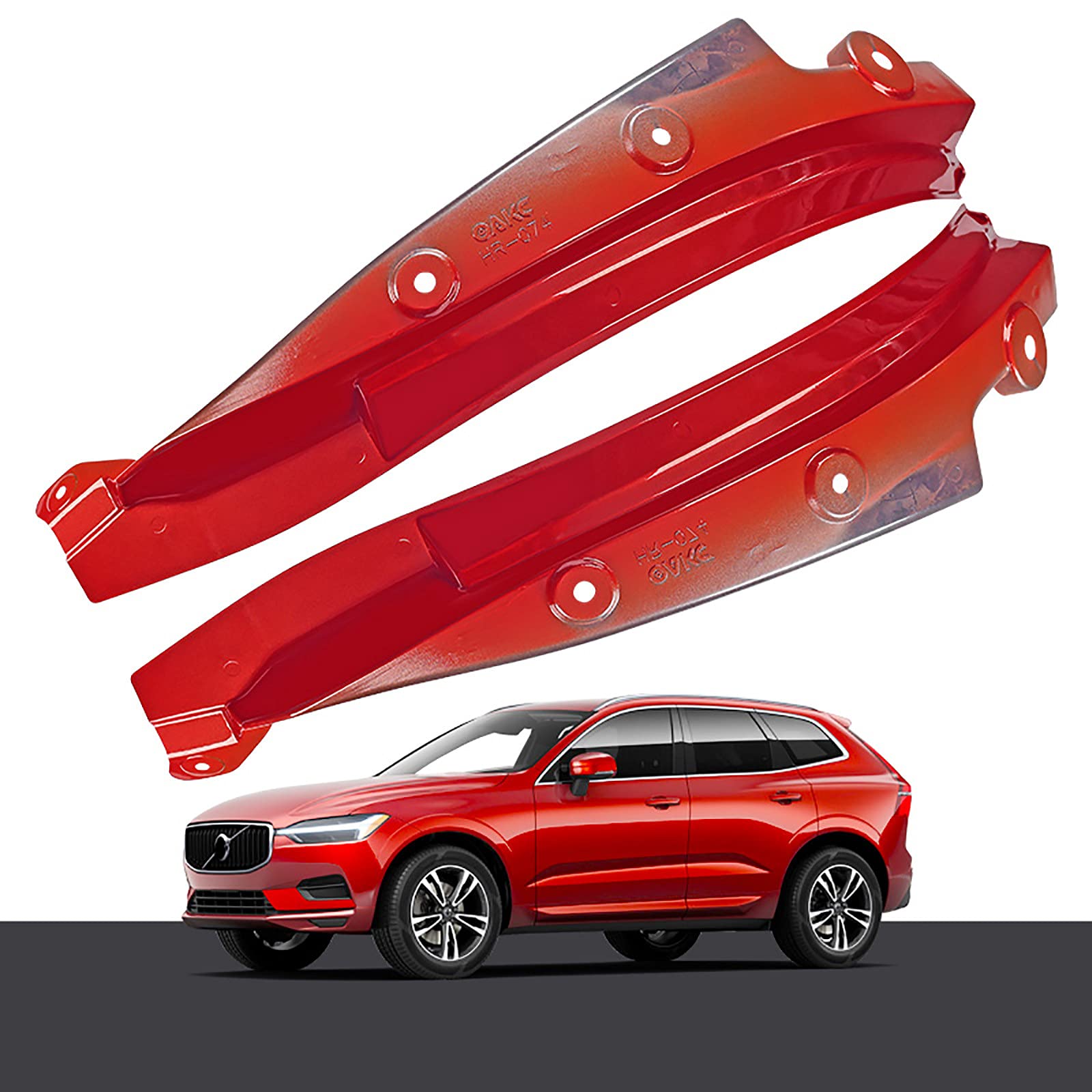 Car Fender for Vo-lv-o X-C-60(2018-2021), Mud Flaps Mudguard Splash Guard Car Accessories, Auto Styleline Front Rear Wheel,Q