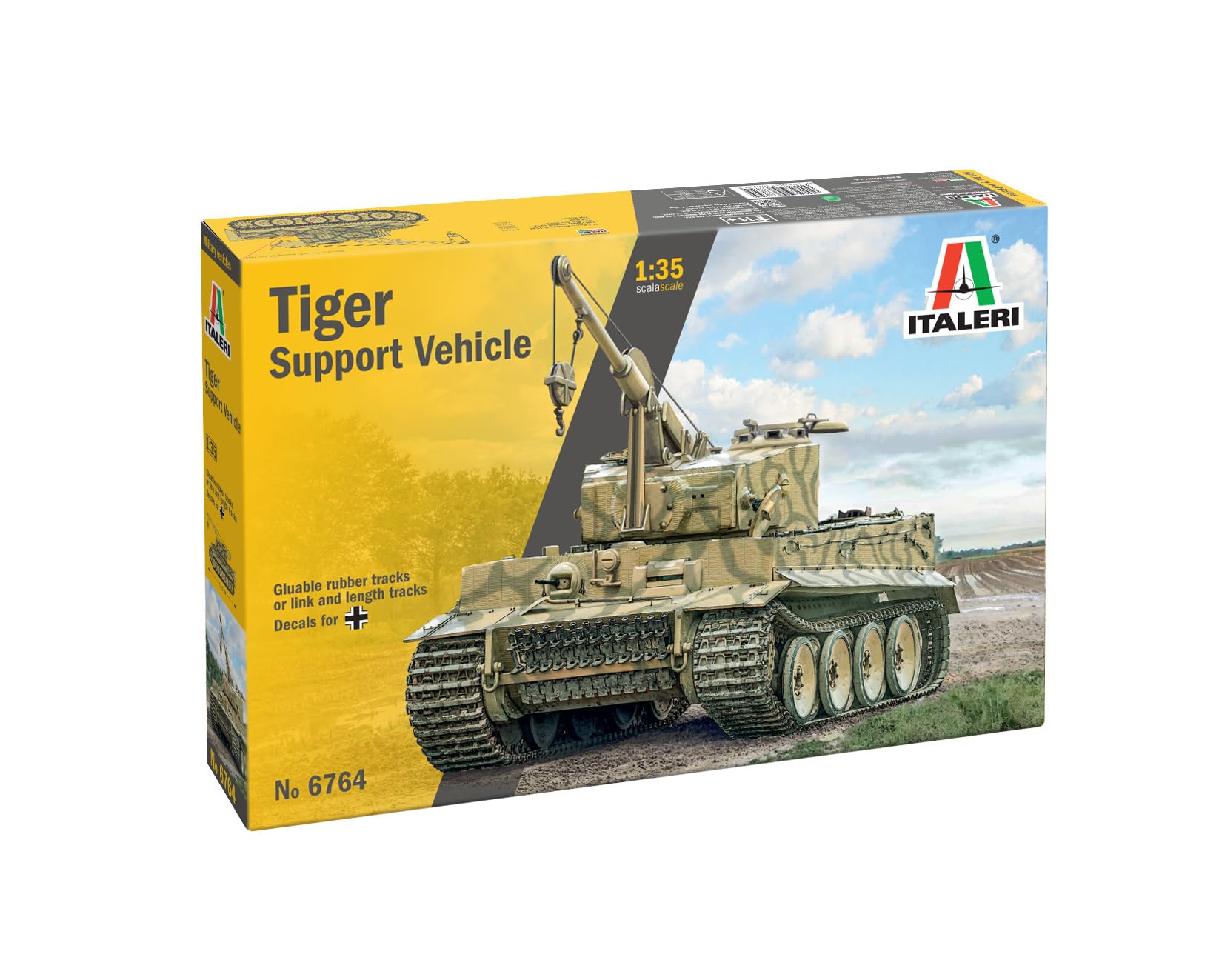 Italeri 6764 Tiger Support Vehicle Plastic Kit
